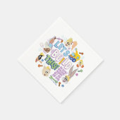 BUGS BUNNY BUILDERS™| "Laten we dit bouwen" Schets Servet (Hoek)