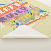 BUGS BUNNY BUILDERS™| "Laten we dit bouwen" Werksi Sherpa Deken (3/4)