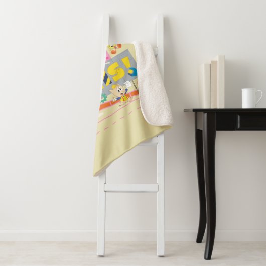 BUGS BUNNY BUILDERS™| "Laten we dit bouwen" Werksi Sherpa Deken (In situ)