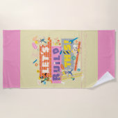 BUGS BUNNY BUILDERS™| "Laten we dit bouwen" Werksi Strandlaken (Voorkant)