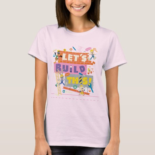 BUGS BUNNY BUILDERS™| "Laten we dit bouwen" Werksi T-shirt (Voorkant)