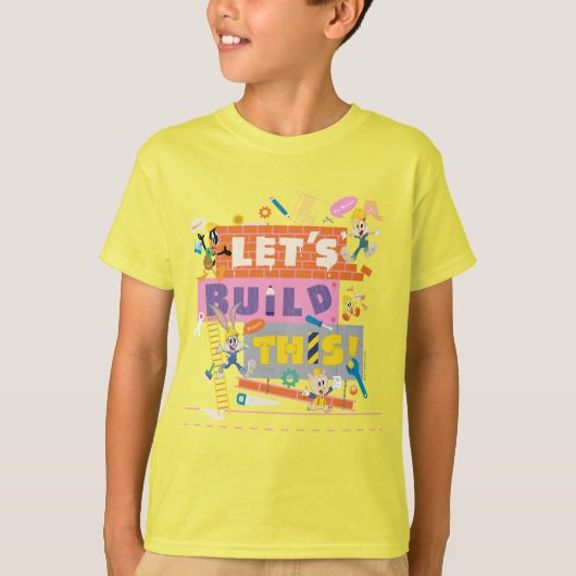 BUGS BUNNY BUILDERS™| "Laten we dit bouwen" Werksi T-shirt (Voorkant)