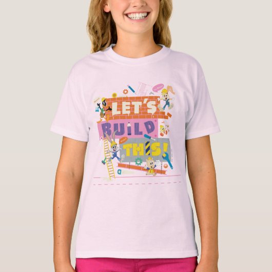BUGS BUNNY BUILDERS™| "Laten we dit bouwen" Werksi T-shirt (Voorkant)