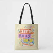 BUGS BUNNY BUILDERS™| "Laten we dit bouwen" Werksi Tote Bag (Voorkant)