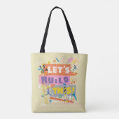 BUGS BUNNY BUILDERS™| "Laten we dit bouwen" Werksi Tote Bag (Achterkant)