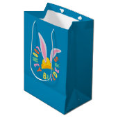BUGS BUNNY BUILDERS™| Logo cirkel met bouwhelm Medium Cadeauzakje (Voorkant Gekanteld)