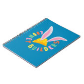 BUGS BUNNY BUILDERS™| Logo harde hoed cirkel Notitieboek (Linkerzijde)