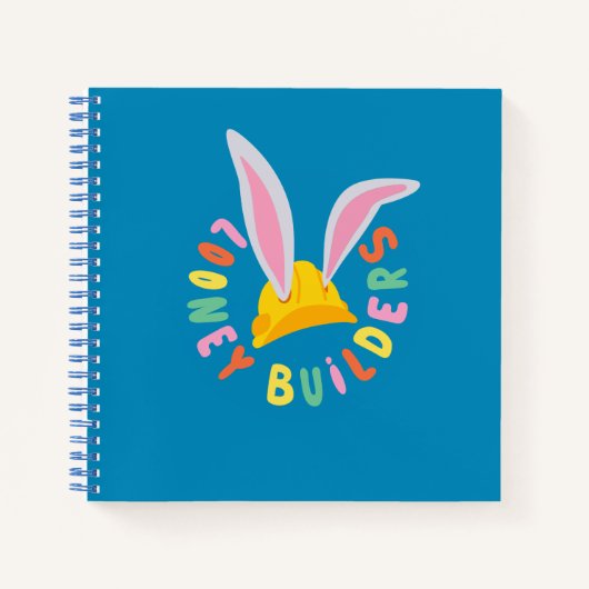 BUGS BUNNY BUILDERS™| Logo harde hoed cirkel Notitieboek (Voorkant)
