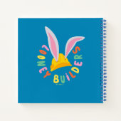 BUGS BUNNY BUILDERS™| Logo harde hoed cirkel Notitieboek (Achterkant)