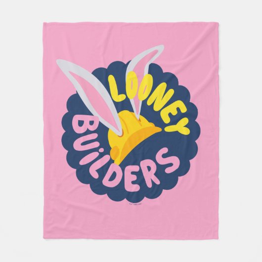 BUGS BUNNY BUILDERS™| Logo met hard Pet Fleece Deken (Voorkant)