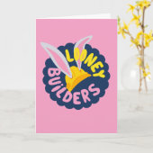BUGS BUNNY BUILDERS™| Logo met hard Pet Kaart (Gele Bloem)