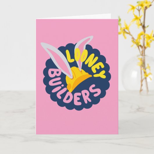 BUGS BUNNY BUILDERS™| Logo met hard Pet Kaart (Gele Bloem)