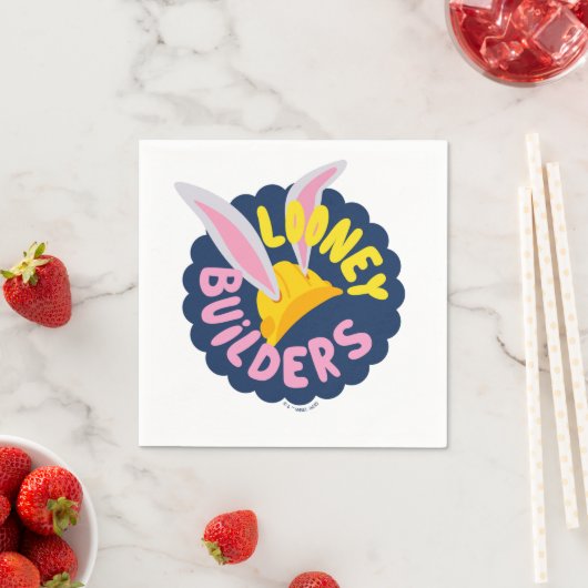 BUGS BUNNY BUILDERS™| Logo met hard Pet Servet (Insitu)