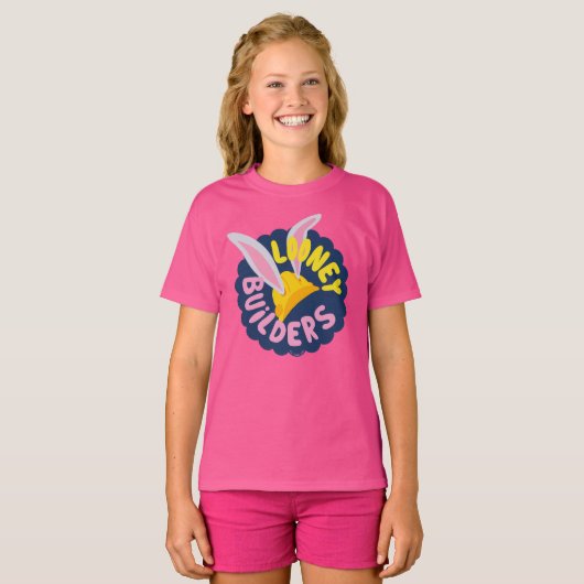 BUGS BUNNY BUILDERS™| Logo met hard Pet T-shirt (Voorkant volledig)