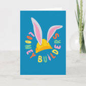 BUGS BUNNY BUILDERS™| Logo voor harde Petten Kaart (Voorkant)