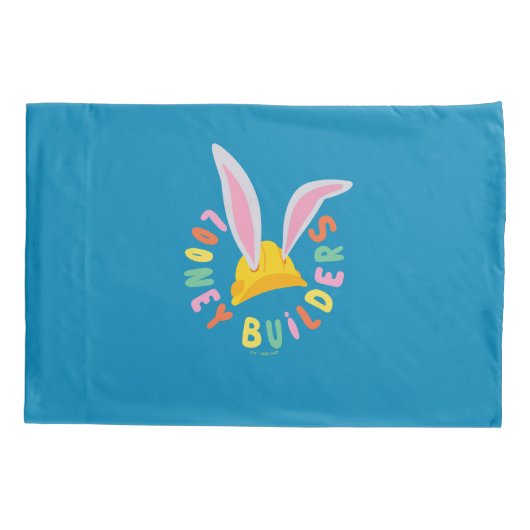 BUGS BUNNY BUILDERS™| Logo voor harde Petten Kussensloop (Achterkant)