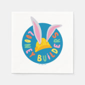 BUGS BUNNY BUILDERS™| Logo voor harde Petten Servet (Voorkant)