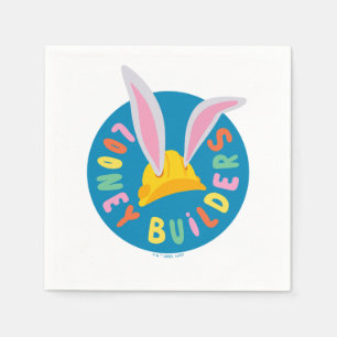 BUGS BUNNY BUILDERS™  Logo voor harde Petten Servet