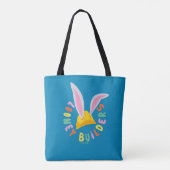 BUGS BUNNY BUILDERS™| Logo voor harde Petten Tote Bag (Achterkant)