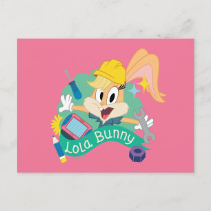 BUGS BUNNY BUILDERS™  Lola Bunny Character Graphic Briefkaart
