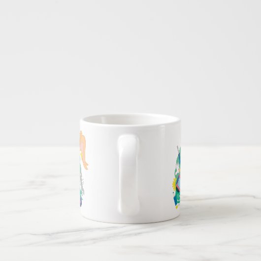 BUGS BUNNY BUILDERS™| Lola Bunny Character Graphic Espresso Kop (Achterkant)