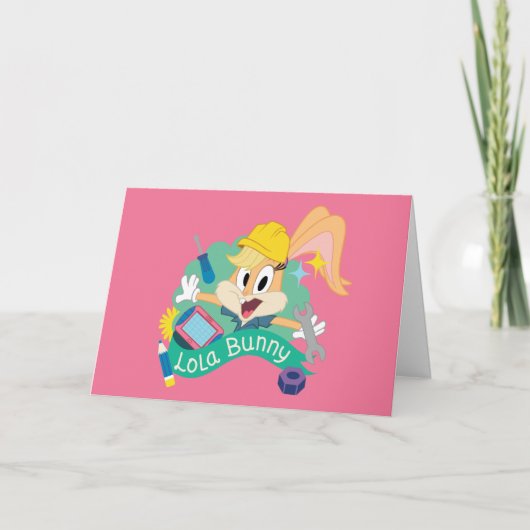 BUGS BUNNY BUILDERS™| Lola Bunny Character Graphic Kaart (Voorkant)