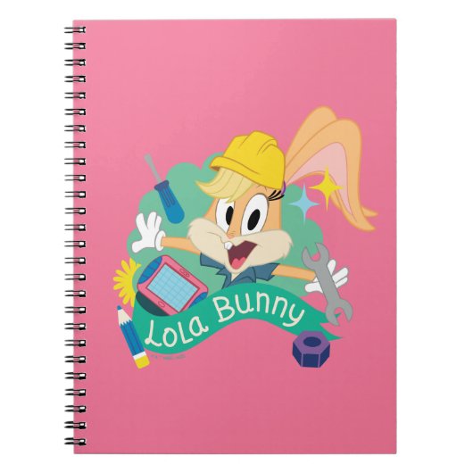BUGS BUNNY BUILDERS™| Lola Bunny Character Graphic Notitieboek (Voorkant)