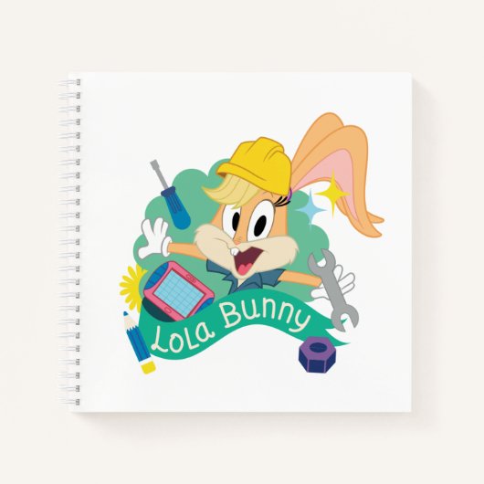 BUGS BUNNY BUILDERS™| Lola Bunny Character Graphic Notitieboek (Voorkant)