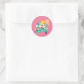 BUGS BUNNY BUILDERS™| Lola Bunny Character Graphic Ronde Sticker (Tas)