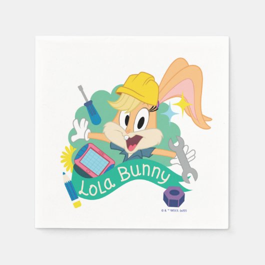BUGS BUNNY BUILDERS™| Lola Bunny Character Graphic Servet (Voorkant)