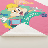 BUGS BUNNY BUILDERS™| Lola Bunny Character Graphic Sherpa Deken (3/4)