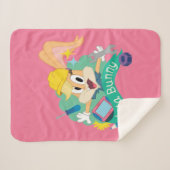 BUGS BUNNY BUILDERS™| Lola Bunny Character Graphic Sherpa Deken (Voorkant (horizontaal))
