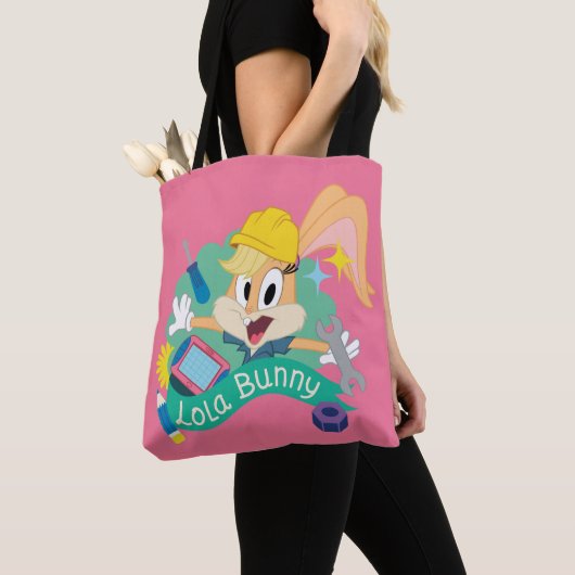 BUGS BUNNY BUILDERS™| Lola Bunny Character Graphic Tote Bag (Dichtbij)