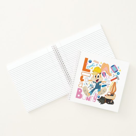 BUGS BUNNY BUILDERS™| Lola Bunny Werk Gereedschap Notitieboek (Binnen)