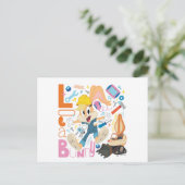 BUGS BUNNY BUILDERS™| Lola Bunny Work Tools Briefkaart (Staand voorkant)