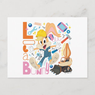 BUGS BUNNY BUILDERS™  Lola Bunny Work Tools Briefkaart