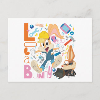 BUGS BUNNY BUILDERS™| Lola Bunny Work Tools Briefkaart