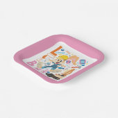 BUGS BUNNY BUILDERS™| Lola Bunny Work Tools Papieren Bordje (Gebogen)