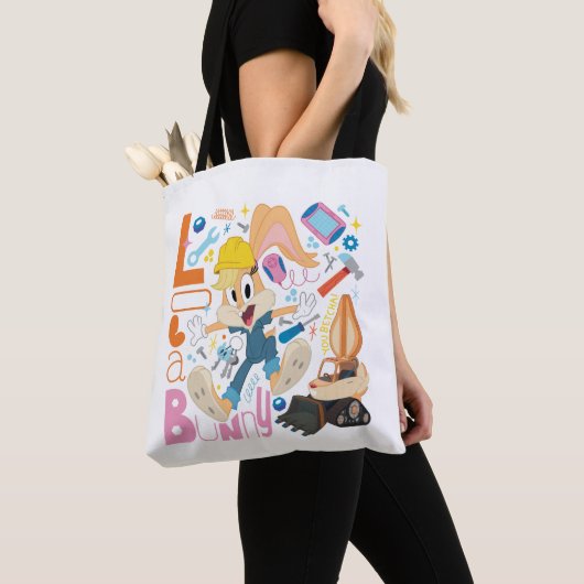 BUGS BUNNY BUILDERS™| Lola Bunny Work Tools Tote Bag (Dichtbij)