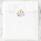 BUGS BUNNY BUILDERS™| Lola Sketch Art Ronde Sticker (Tas)