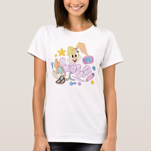 BUGS BUNNY BUILDERS™| Lola Sketch Art T-shirt (Voorkant)