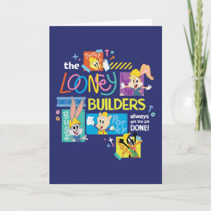 BUGS BUNNY BUILDERS™  Looney Builders Collage Kaart