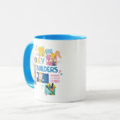 BUGS BUNNY BUILDERS™| Looney Builders Collage Mok (Voorkant links)