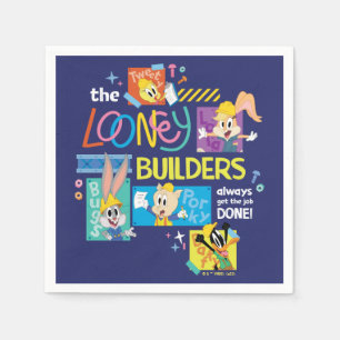 BUGS BUNNY BUILDERS™  Looney Builders Collage Servet