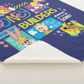 BUGS BUNNY BUILDERS™| Looney Builders Collage Sherpa Deken (3/4)
