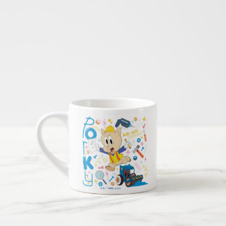 BUGS BUNNY BUILDERS™| Porky Pig Werk Gereedschap Espresso Kop