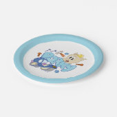 BUGS BUNNY BUILDERS™| Porky Sketch Art Papieren Bordje (Gekanteld)