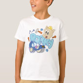 BUGS BUNNY BUILDERS™| Porky Sketch Art T-shirt (Voorkant)