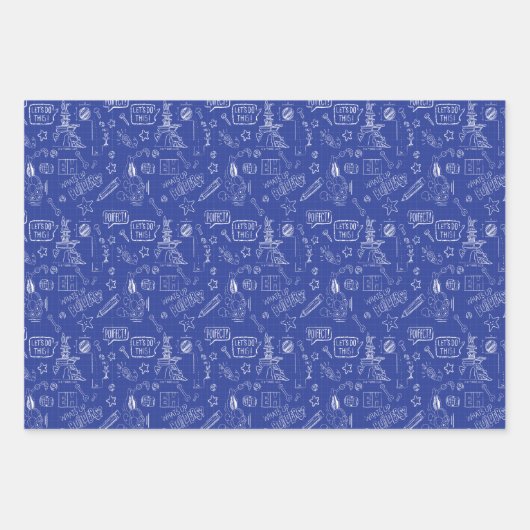 BUGS BUNNY BUILDERS™| Schets blauwdruk Patroon Inpakpapier Vel (Voorkant)