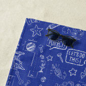 BUGS BUNNY BUILDERS™| Schets blauwdruk Patroon Strandlaken (In situ)